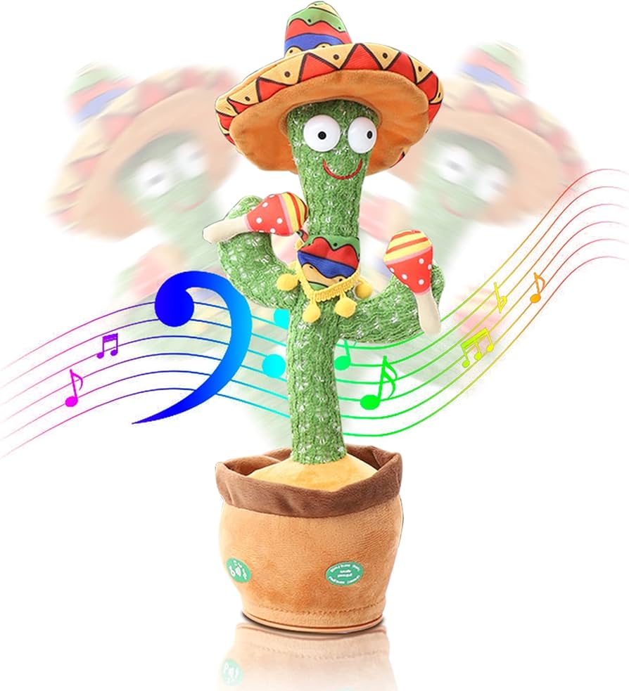 Dancing Cactus Talking Cactus Baby Toys