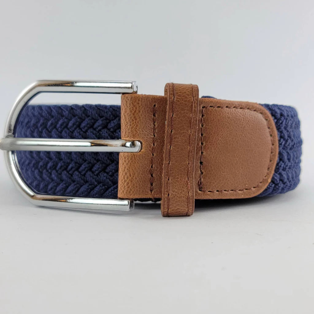 Name of love classic navy blue belt with gift box